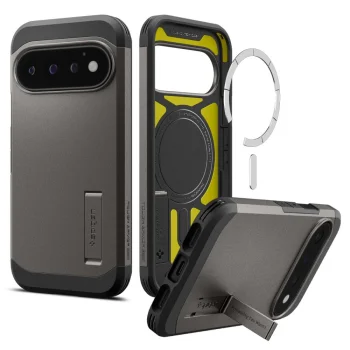 Spigen Tough Armor Mag vāciņš priekš Google Pixel 11 Pro, tumši pelēks