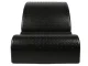 Pilatesa loka muguras korektors (Spine Corrector), melns