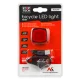 Maclean MCE355 aizmugurējais velosipēda lukturis, USB, 125lm