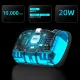 BoboVR B100 ārējais akumulators Meta Quest S3 Pro un E3 Pro, balts