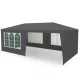 Dārza telts paviljons 3x6 m MultiGarden ar 6 sienām, pelēks