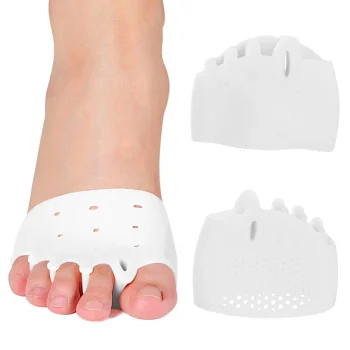 Pirkstu Aizsargs Ortopēdiskais Gēla Kājas Īkšķa Deformācijas Korektors Bursoprotektors, 2 gab. | Orthopedic Gel...