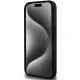 BMW Perforated Tricolor Line vāciņš priekš iPhone 15 Pro, melns