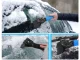 Plastmasas auto stiklu skrāpis ledum un sarmām, dažādas krāsas