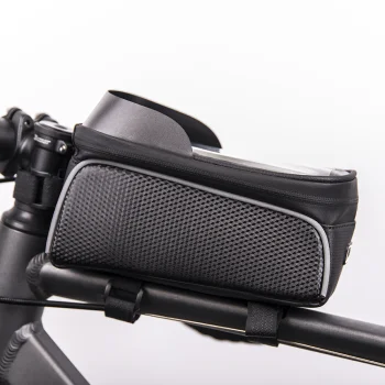 Tfo ūdensizturīga velosipēda soma ar telefona turētāju Model02, melna