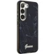 Guess Marble Collection aizsargvāciņš Samsung Galaxy S23+ S916 Melns