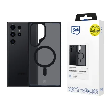3mk Smoke MagCase vāciņš priekš Samsung Galaxy S23 Ultra, puscaurspīdīgs