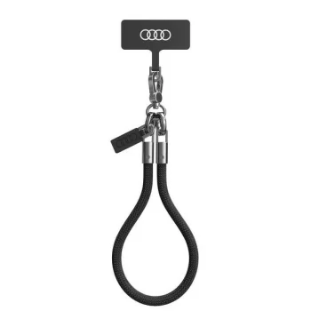 Audi universāla telefona siksniņa 28 cm x 8 mm, melna