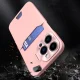 Hurtel iPhone 14 Pro Max atverams vāciņš maciņš grāmatiņa Leather Stand Case, rozā