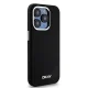 Apple iPhone 15 Pro 6.1\'\' DKNY Liquid Silicone Small Metal Logo MagSafe Case Cover, Black | Telefona Vāciņš...