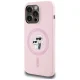 Karl Lagerfeld Silicone KC Body Ring MagSafe vāciņš priekš iPhone 14 Pro Max, rozā