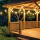 Forever Light SUNARI FLS-180 Saules Bateriju LED Virtene 8.5m 10+1 Spuldzes 1800mAh ar Pulti