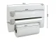 Virtuves organizators un folijas/papīra dozators 4-in-1, balts