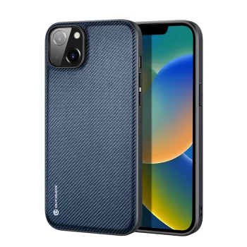 Vāciņš Dux Ducis Fino priekš iPhone 14 Plus, neilons, zils