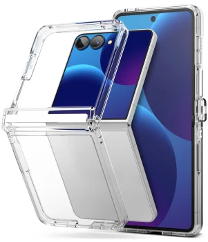 Ringke Fusion Flap vāciņš priekš Samsung Galaxy Z Flip 8, caurspīdīgs