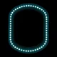 Elegante 6028 kosmētiskā lampa ar lupu, 60 LED SMD, 5D, stiprināma pie galda