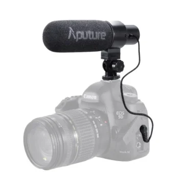 Aputure V-Mic D1 Shotgun Directional Microphone - ārējais video mikrofons spoguļkamerai