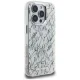 Karl Lagerfeld IML Karl Script Pattern MagSafe vāciņš Apple iPhone 16 Pro, Balts