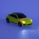 Rastar 78000 Volkswagen Beetle 1:14 tālvadības automašīna, dzeltena