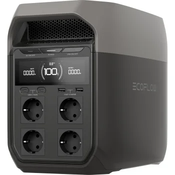 EcoFlow DELTA 3 portatīvā uzlādes stacija, 1024 Wh