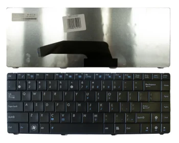 ASUS K40, K40AB, K40IJ, K40IN, K40C portatīvā datora klaviatūra, US, melna