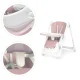 Ecotoys HA-013 barošanas krēsliņš, regulējams, rozā