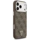 Guess 4G Triangle Logo MagSafe vāciņš priekš iPhone 18 Pro Max / 17 Pro Max, brūns