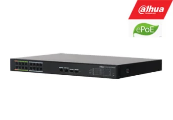 Dahua DH-LR2218-16ET-240 16 portu ePoE tīkla komutators 240W