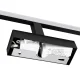 LED sienas lampa gaisma virs vannas istabas spoguļa 40cm, Melns | Over the Mirror Lamp Light for Bathroom