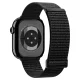 Spigen WBF01 siksniņa Apple Watch 44 / 45 / 46 / 49 mm, melna