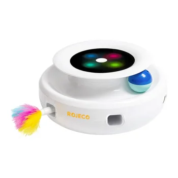 Rojeco 2-in-1 interaktīva rotaļlieta kaķiem RWJ-10