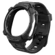 Spigen Rugged Armor Pro siksniņa ar vāciņu Samsung Galaxy Watch Ultra 2 47mm, melna
