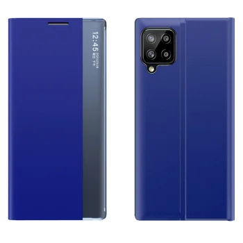 Atverams vāciņš Sleep Case ar lodziņu Samsung Galaxy A22 4G, zils