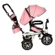 Trīsriteņu velosipēds Trike Fix V3 3v1, rozā