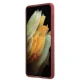 Mercedes Samsung Galaxy S21+ vāciņš Silicone Line, sarkans