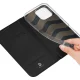 Dux Ducis iPhone 16 Pro atverams vāciņš maciņš grāmatiņa Skin Pro, melns