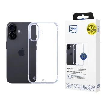 3Mk Protection Just20g vāciņš Apple iPhone 16 Plus - Caurspīdīgs