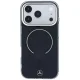 Mercedes Double Layer Iconic Logo MagSafe vāciņš priekš iPhone 18 Pro Max / 17 Pro Max, melns