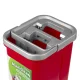 Greenblue MaxiClean GB870 plakanais mops ar spaini un 2 mikrošķiedras lupatiņām, 5.7L