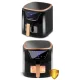 Berdsen BD-652 karstā gaisa friteris, 5L, 1500W, melns/zelta