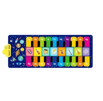 Interaktīvs muzikālais deju paklājiņš bērniem 8 instrumenti 10 melodijas