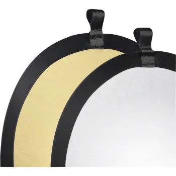 Walimex saliekams atstarotājs, zelts/sudrabs, Ø56cm
