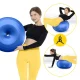 Vingrošanas bumba 4FIZJO Donut Air Ball, zila