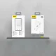 Dudao A27P 30W PD GaN USB-C tīkla lādētājs, balts
