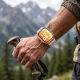Tech-Protect Nylon Pro siksniņa Huawei Watch Fit 3 / 4 / 5 sērijai, bēša