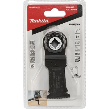 Iegremdējamais zāģa asmens Makita B-64814-5 TMA047 Starlock 32x50 mm, 5 gab.