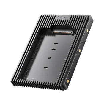 Orico D2SS-6G diska adapteris no 2.5" uz 3.5" HDD SSD, melns