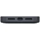 Uniq Lyden DS vāciņš iPhone 17 Pro Max ar Magclick Charging, zils un melns