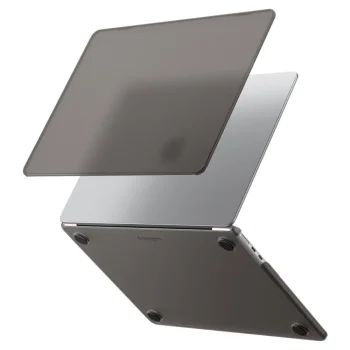 Spigen AirSkin aizsargvāciņš MacBook Air 13" (2023–2026), Frost Black