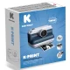 Kidywolf K-PRINT 418270 momentuzņēmumu kamera ar pašbildes funkciju, zila